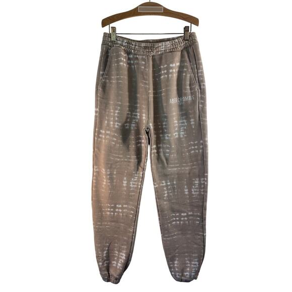 ABERCROMBIE KIDS Boy’s Tan Tie Dye Jogger Sweatpants / Size: 15-16 - Picture 1 of 10